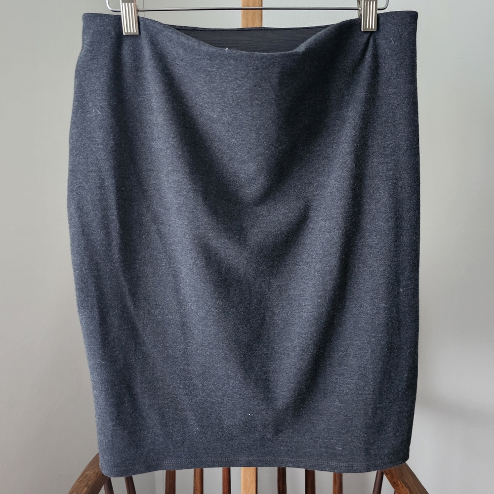 Old Navy Pull-on Classic Gray Women's Skirt Sz M